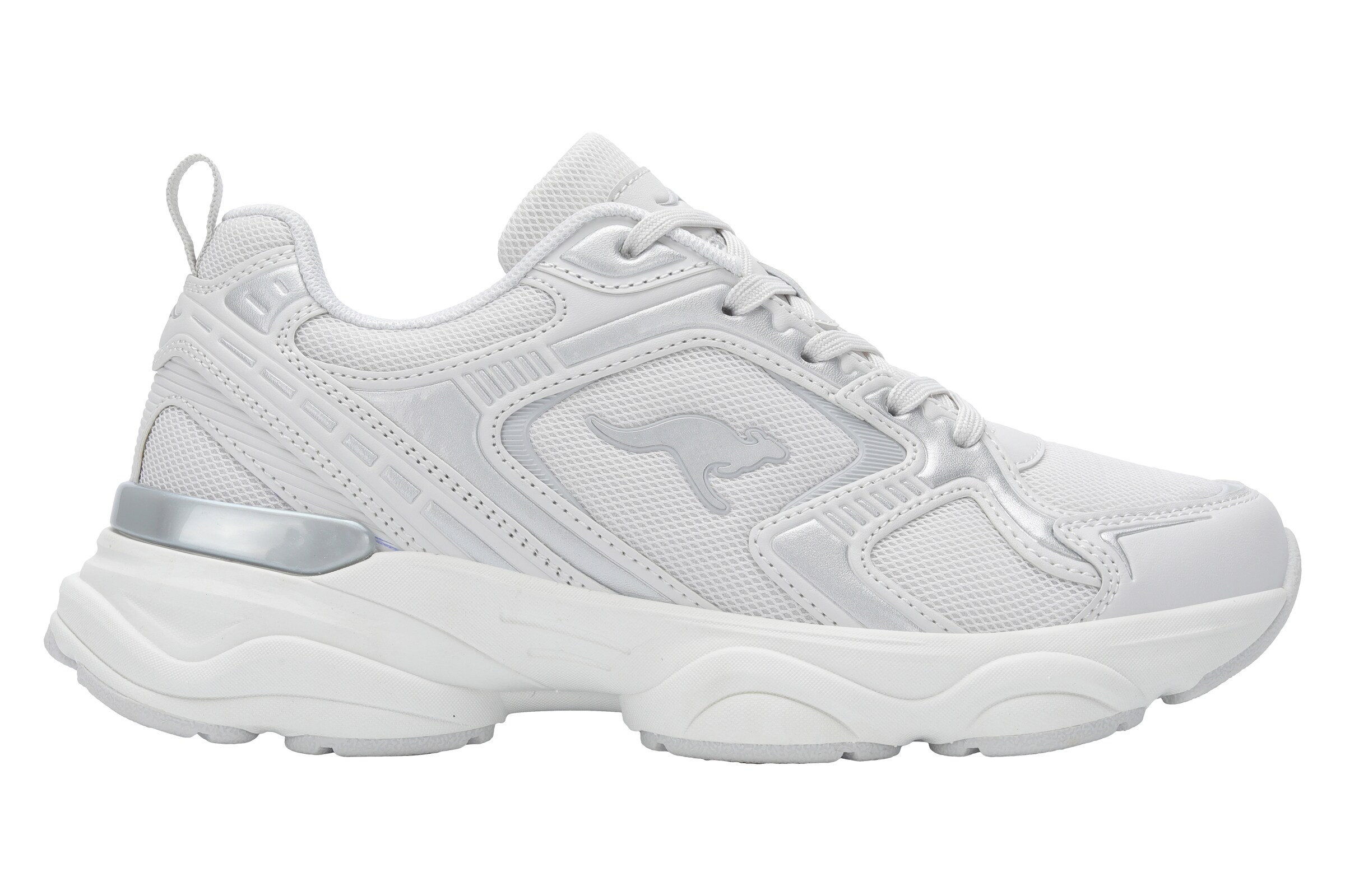 KangaROOS Sneaker in 36 in silber / weiß, Produktansicht