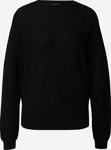 Pull-over Sisley en noir : devant