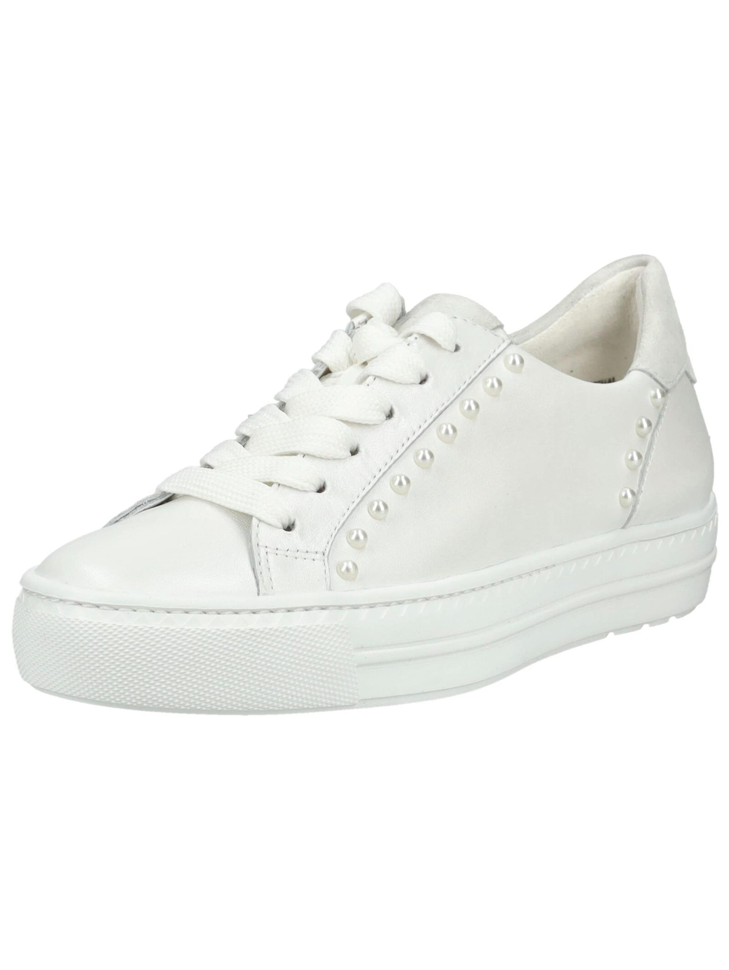 Baskets basses Paul Green en blanc : devant