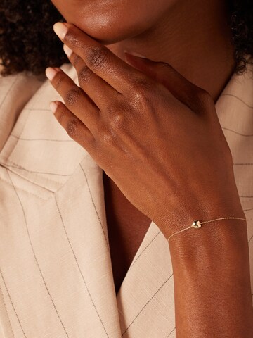 Lucardi Armband 'Klassisch' in Goud: voorkant