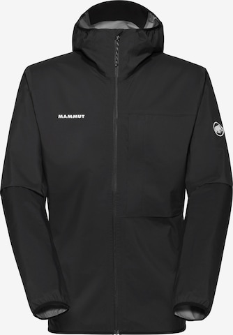 MAMMUT Outdoor jacket 'Ducan Light' in Black: front
