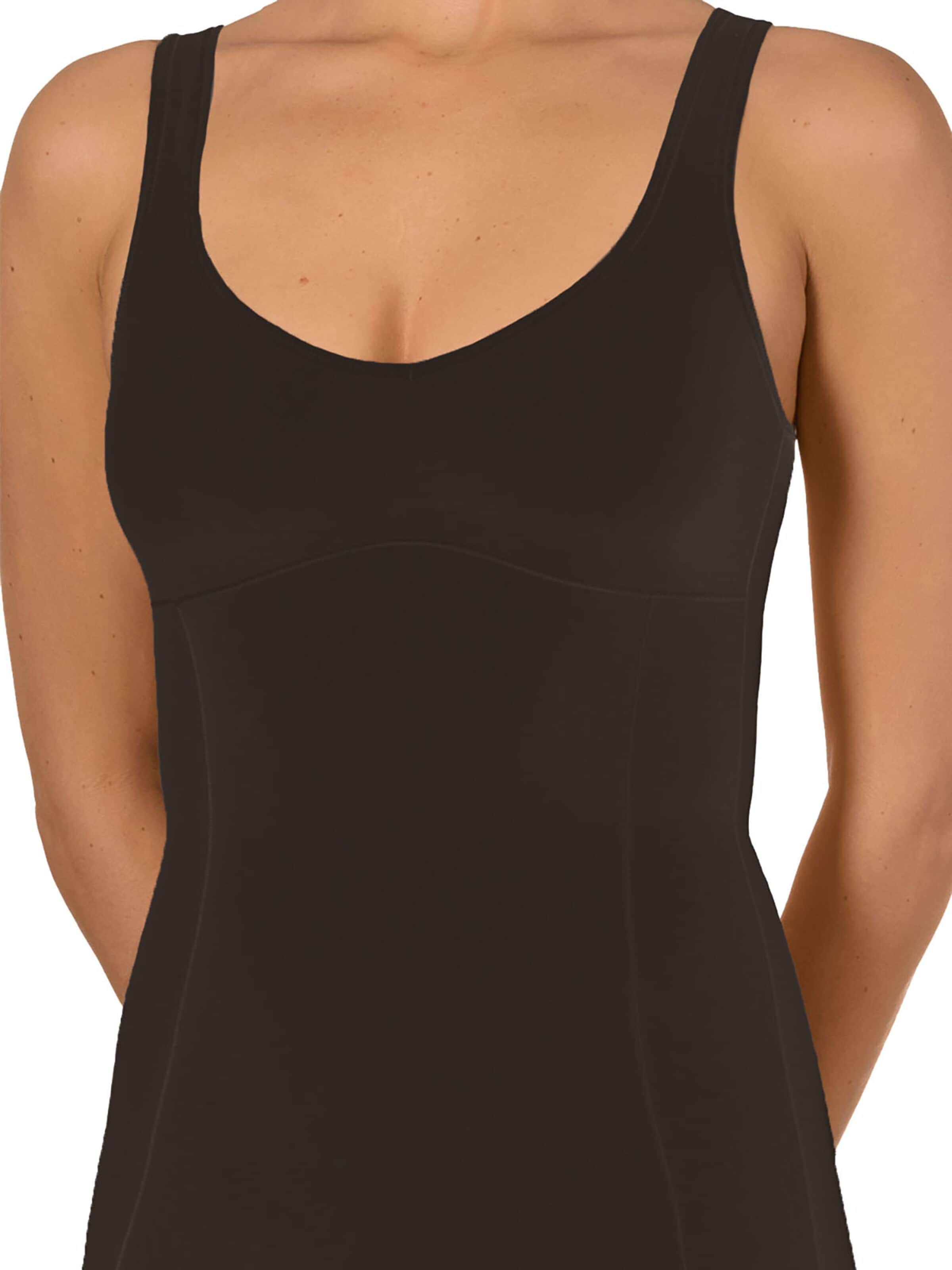Nina von C. Shaping Top 'Cotton Shape' in Black: front