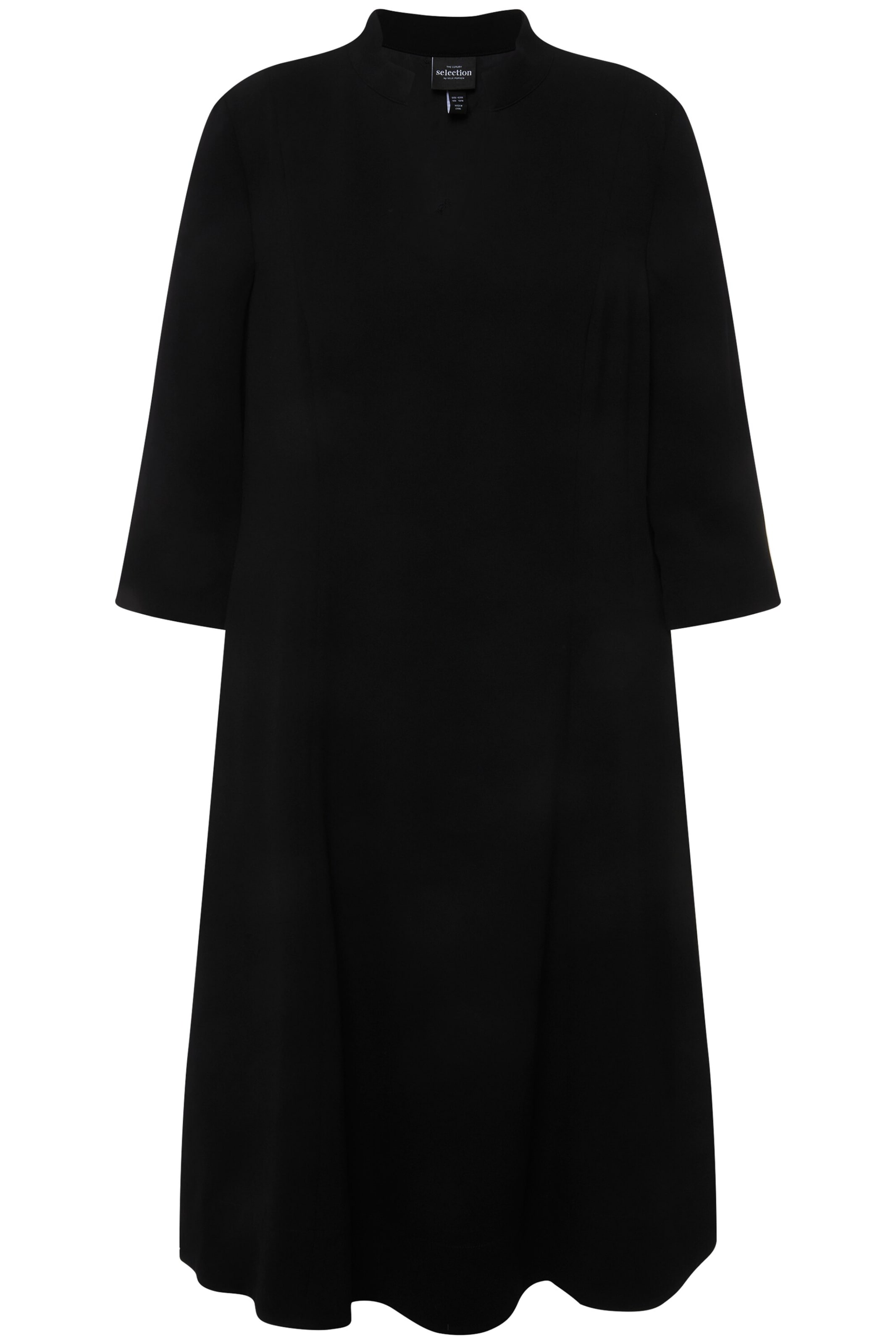 Ulla Popken Jurk in Zwart: voorkant