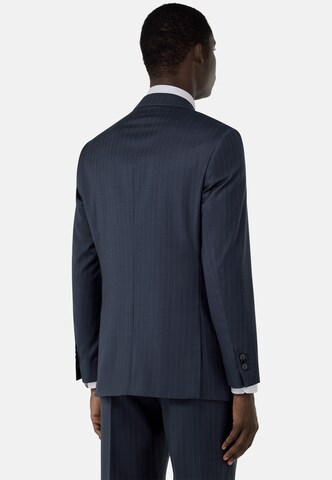 Boggi Milano Regular Fit Business-Sakko in Blau