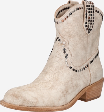 ASH Enkellaarsjes 'GIPSY02' in Beige: voorkant