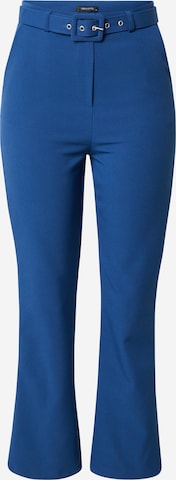 évasé Pantalon Trendyol en bleu : devant