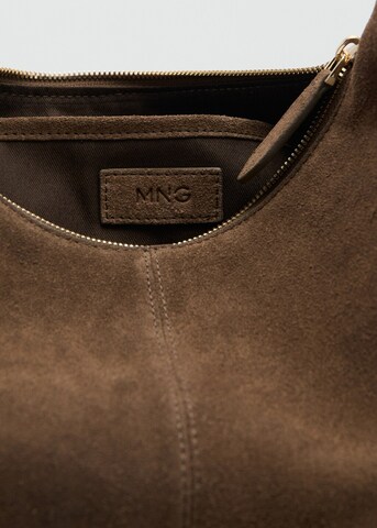 MANGO Shoulder Bag 'Curro' in Brown