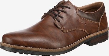 Rieker - Zapatos con cordón en marrón: frente