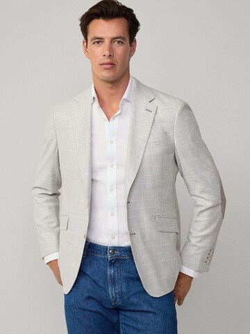Hackett London Regular Fit Sakko in Grau: Vorderseite