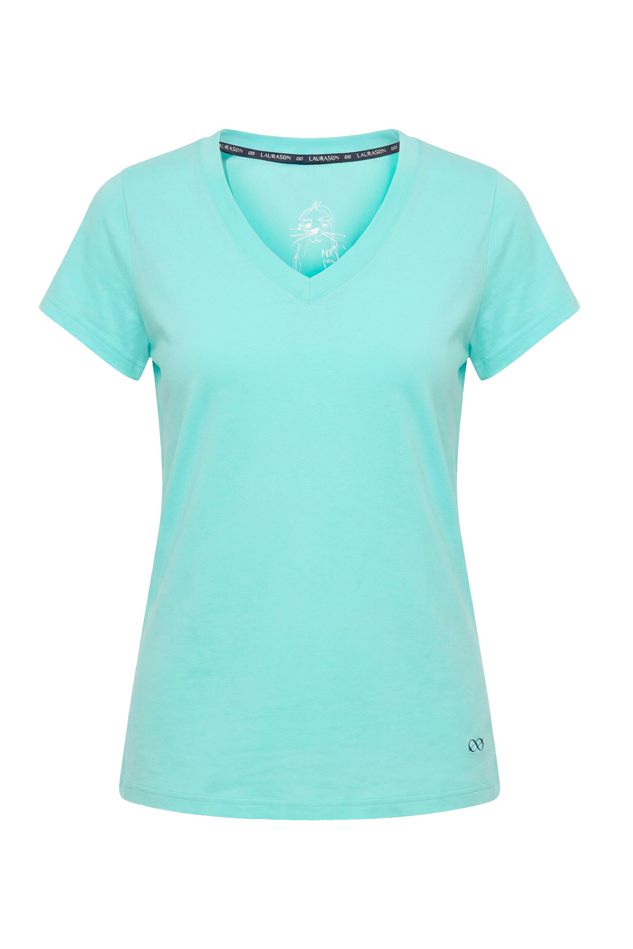 LAURASØN Shirt in Grün: Vorderseite