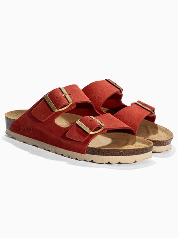 Mule 'Atlas' Bayton en rouge