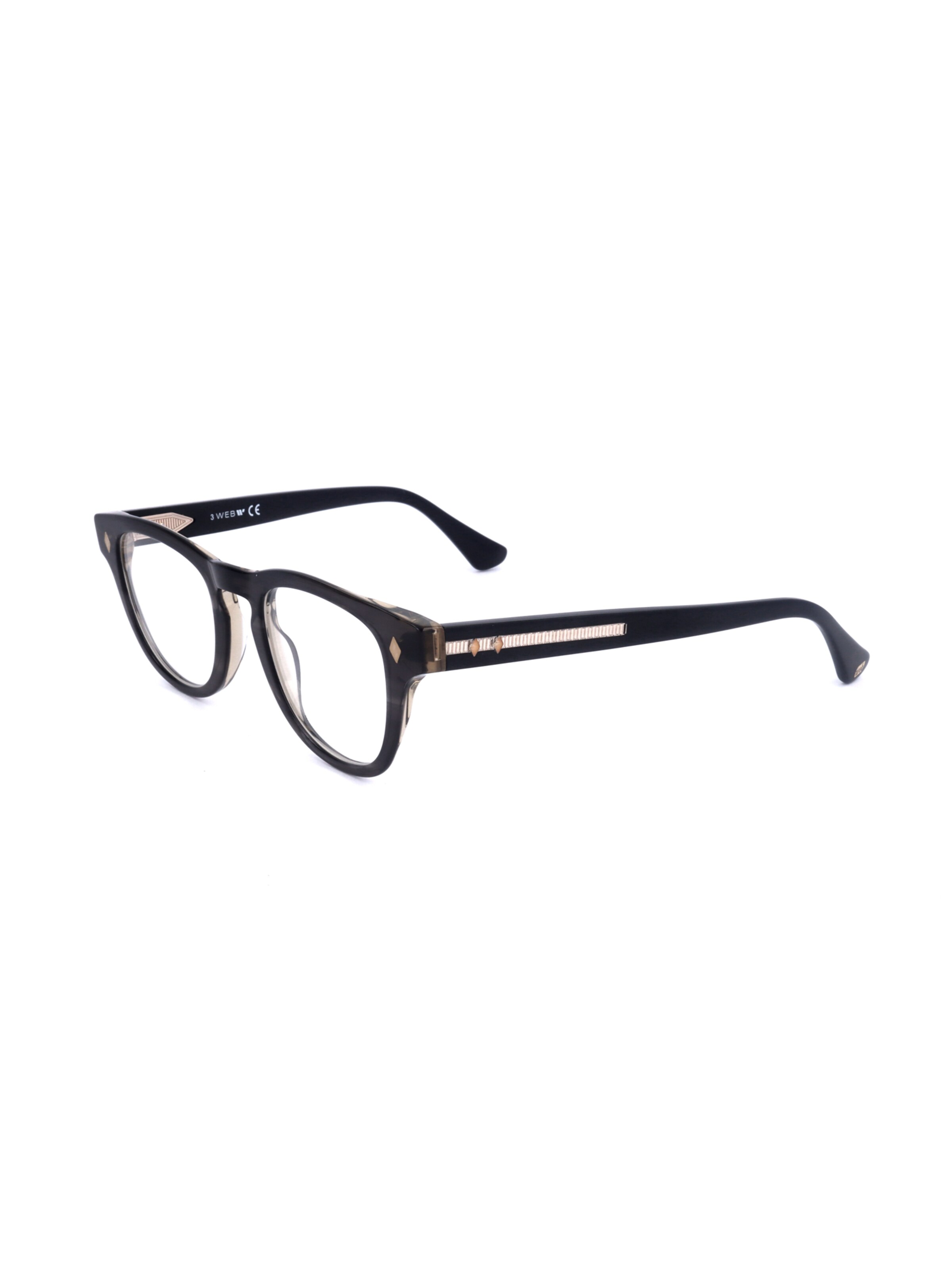 Occhiali 'WE5384' di Web Eyewear in oro: frontale