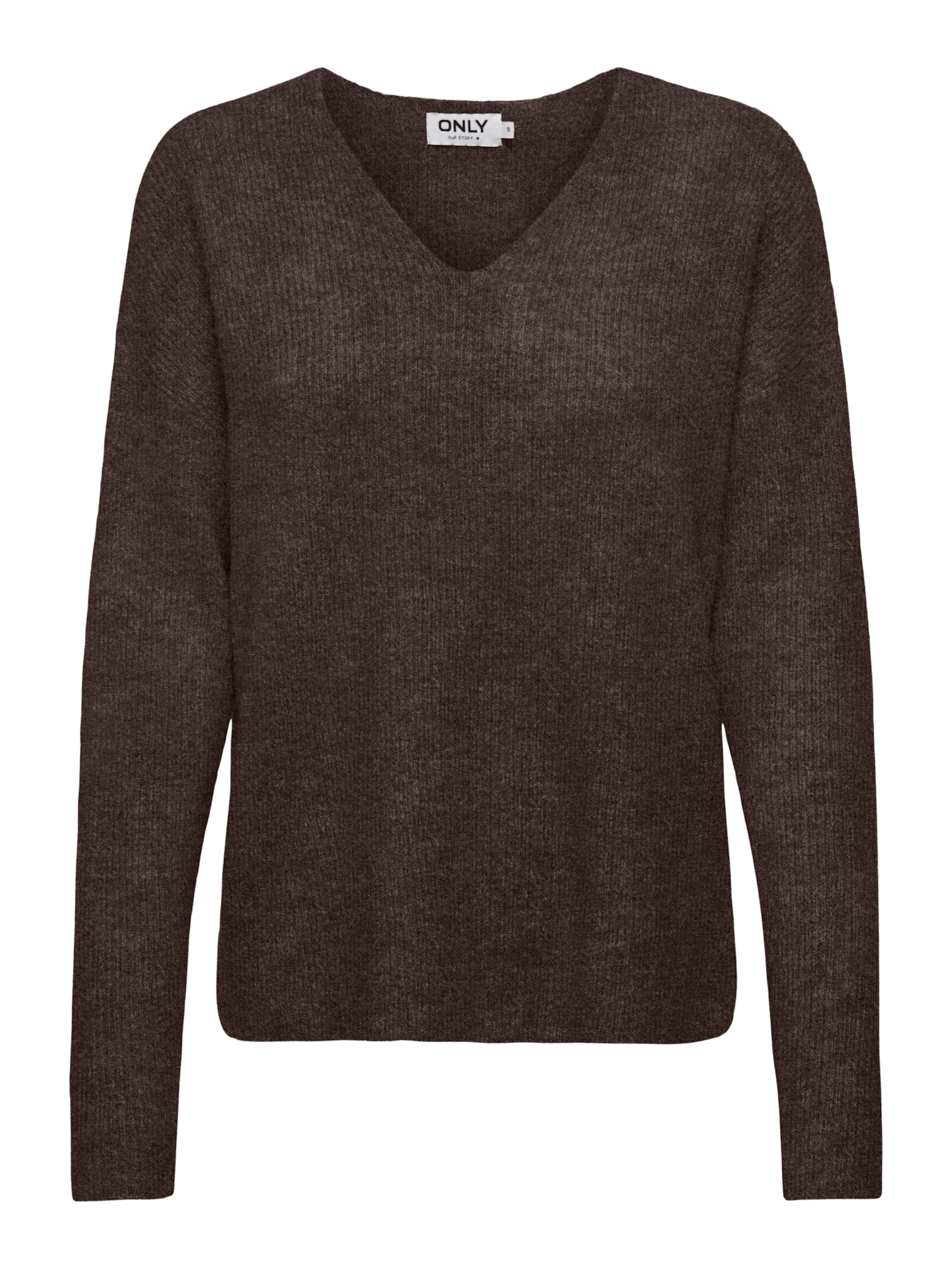 ONLY Pullover 'ONLCamilla' in Braun: Vorderseite