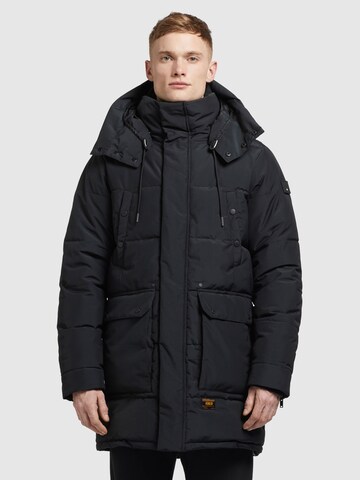 khujo - Chaqueta de invierno 'Vivas' en negro: frente