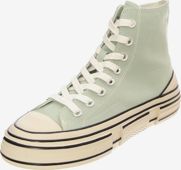 Sneaker alta 'JC Play Endorphin-H Mint Canvas Shoes' di Jeffrey Campbell in verde: frontale