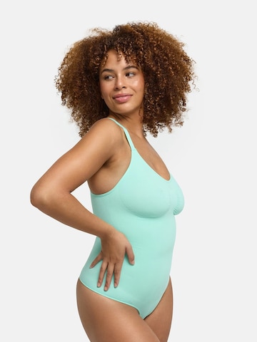 cfab Shapingbody 'Sculpting Shapewear mit String' i grön