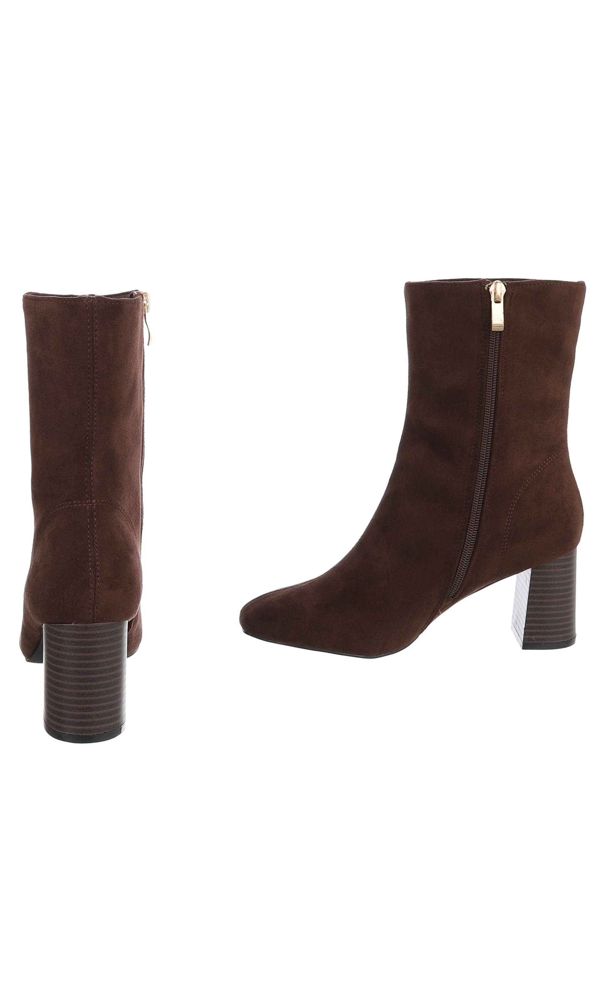 Ital-Design Stiefelette in Braun