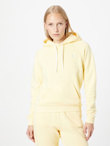 Sweat-shirt Polo Ralph Lauren en jaune : devant