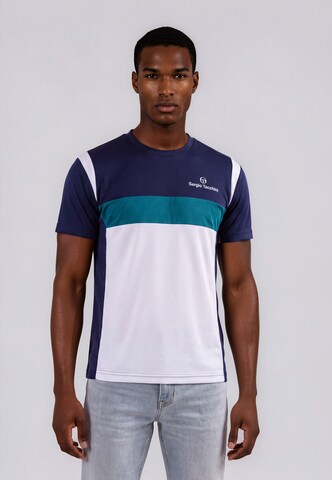 T-Shirt 'Musa' Sergio Tacchini en bleu : devant