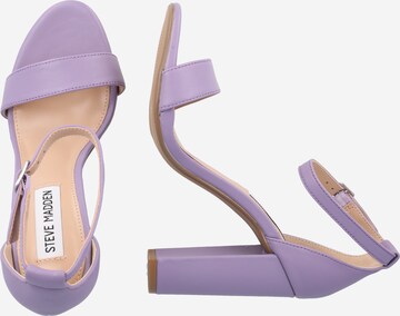 STEVE MADDEN Sandały z rzemykami 'Carrson' w kolorze fioletowy