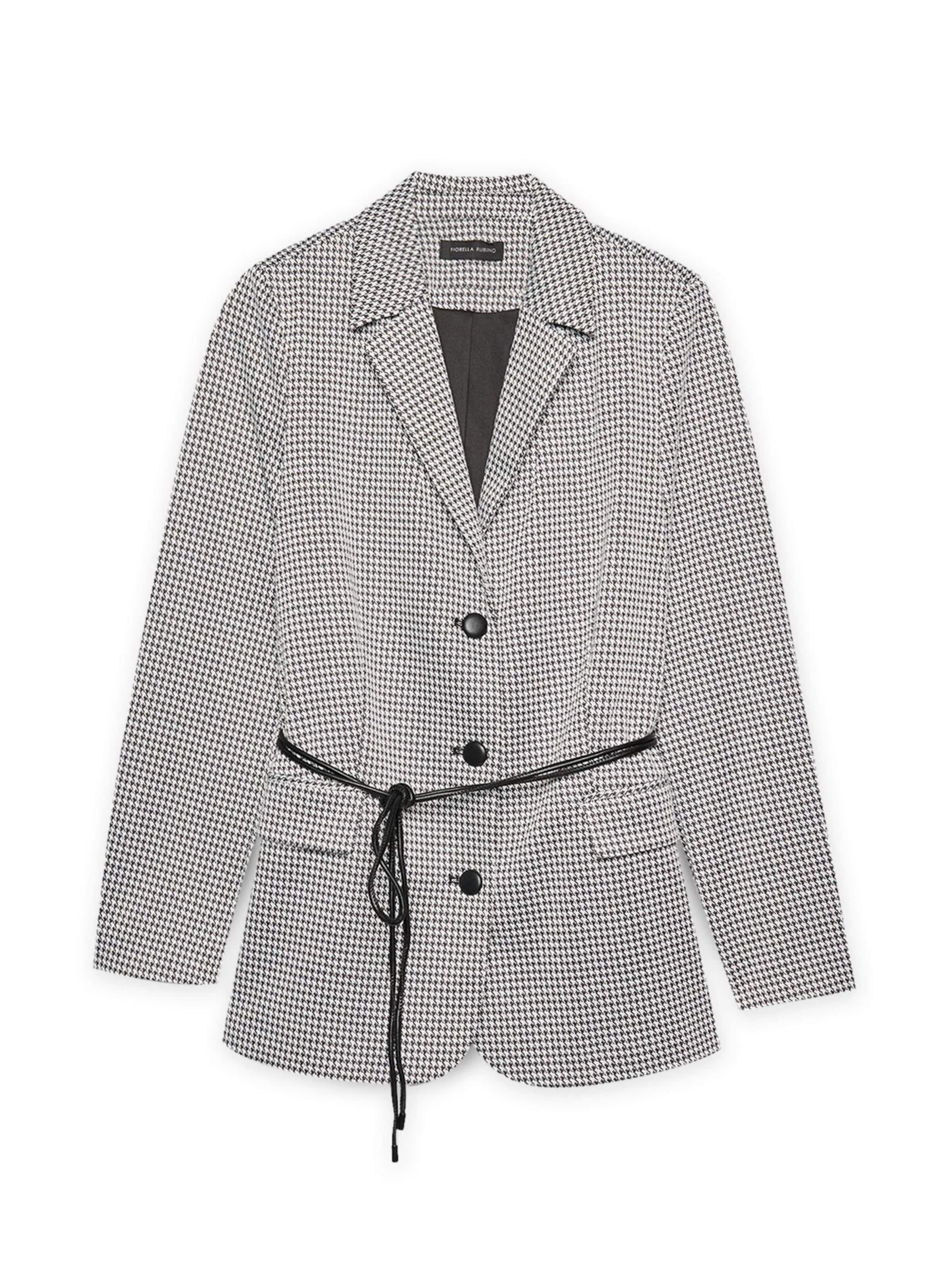 Fiorella Rubino Blazers in Zwart: voorkant