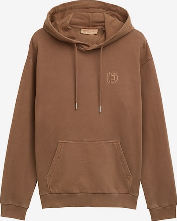 Sweat-shirt TOM TAILOR DENIM en marron : devant