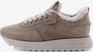 Kennel & Schmenger Sneakers laag 'TONIC' in Beige: voorkant