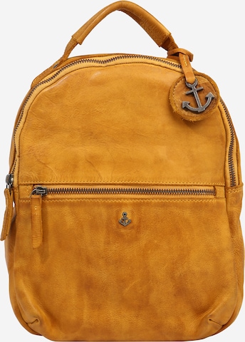 Harbour 2nd Backpack 'Carlotta' in Yellow: front