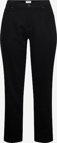 Calvin Klein Curve Slimfit Jeans in Zwart: voorkant