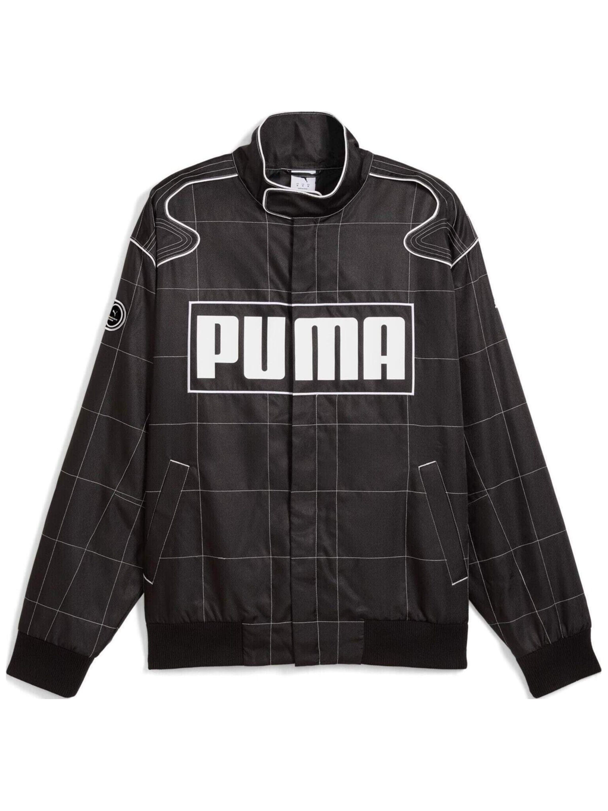 Giacca sportiva 'Puma Racer' di PUMA in nero: frontale