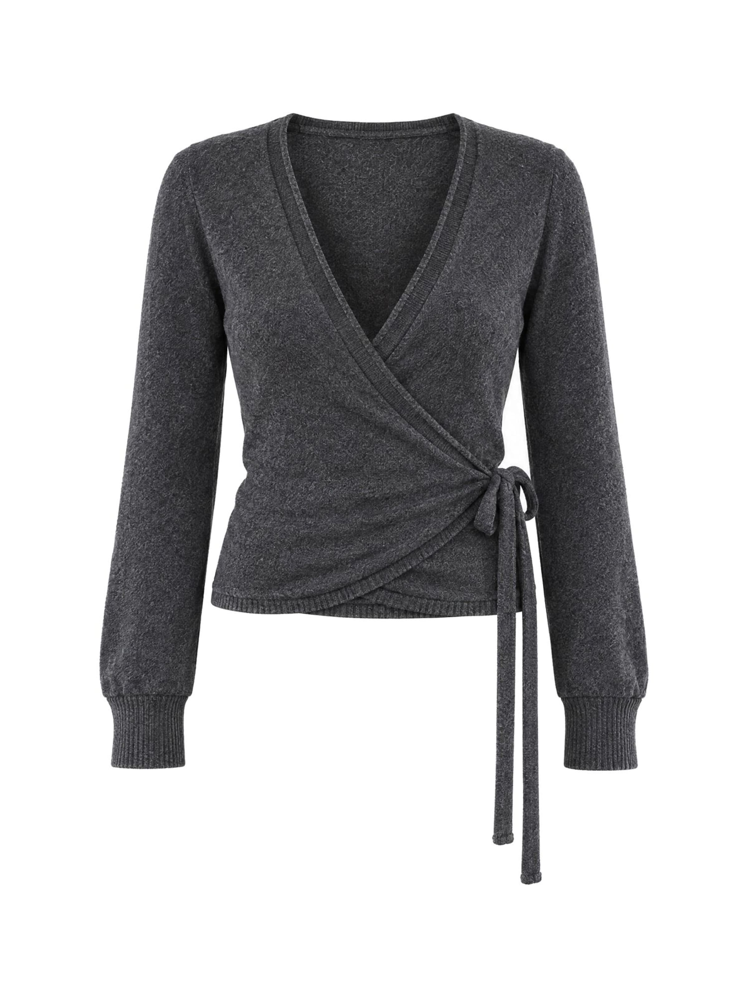 Busem Top 'Strickoberteile' in Grey