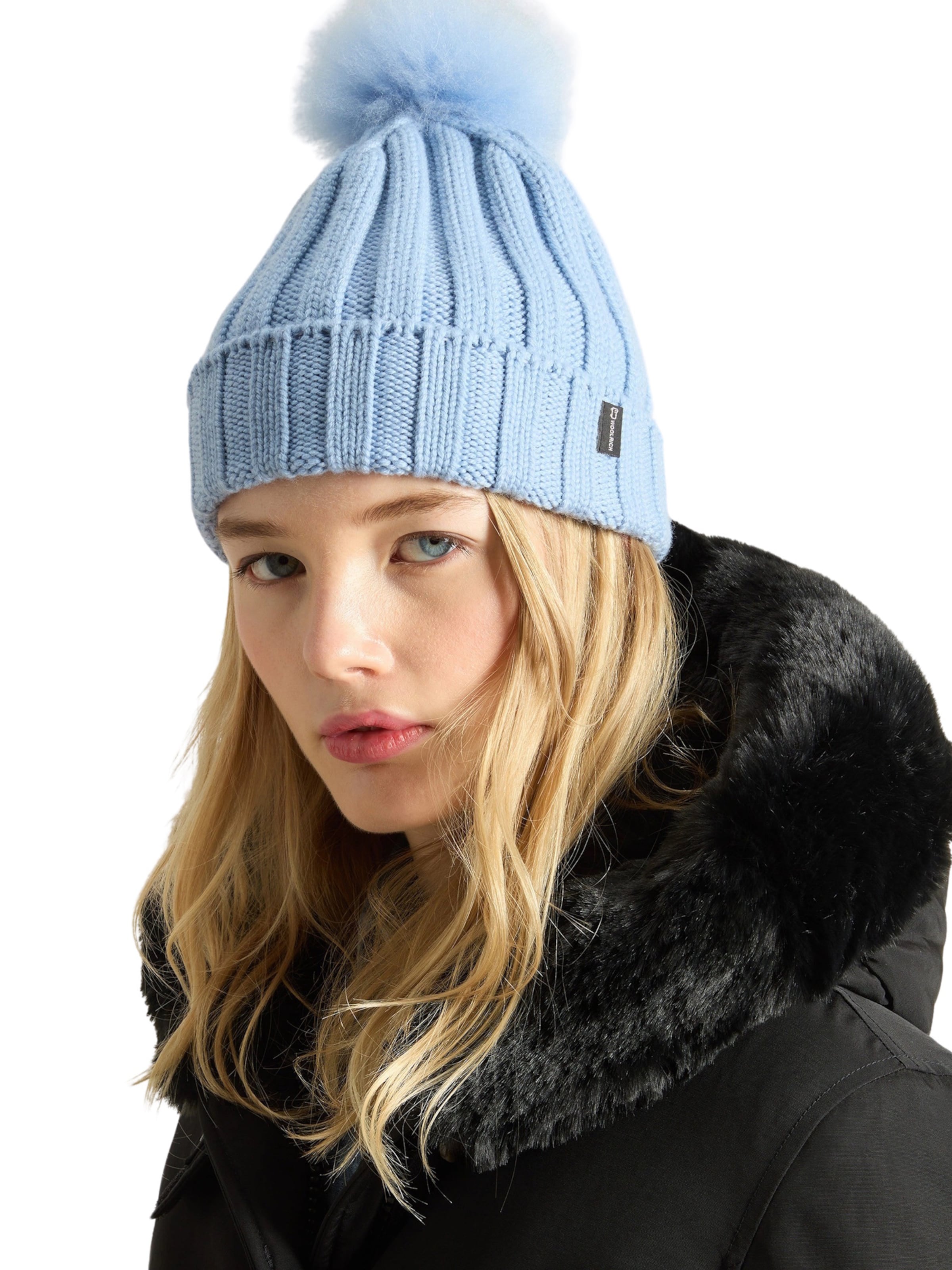 Woolrich Beanie in Blue