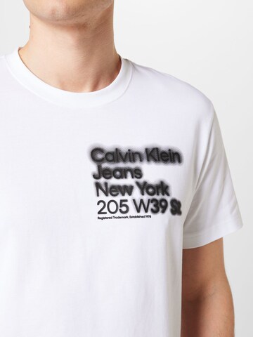 Calvin Klein Jeans T-Shirt in Weiß