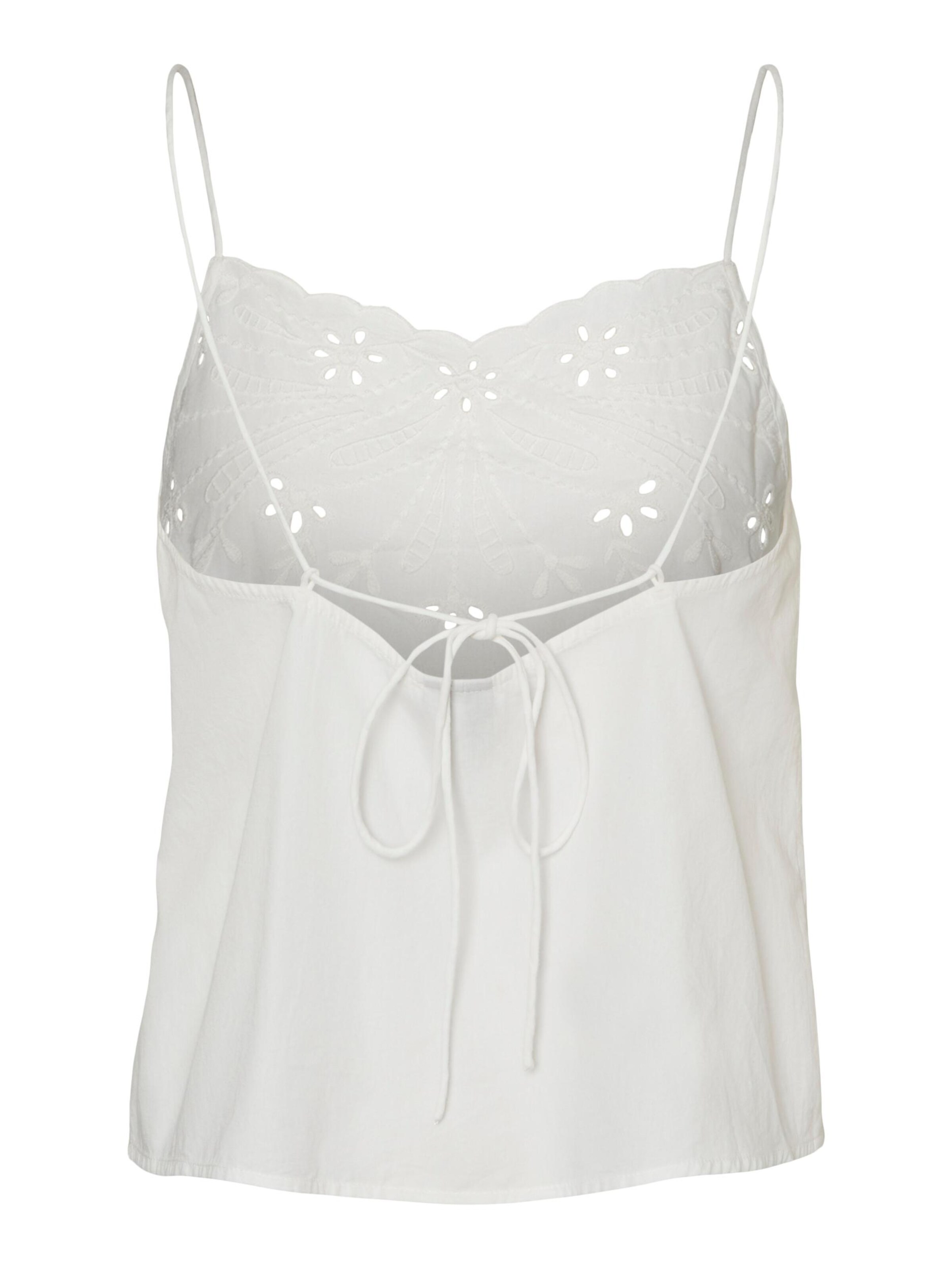 VERO MODA Pusero 'Kenda' värissä valkoinen