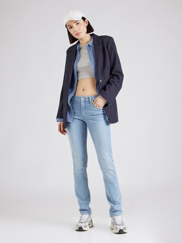 Coupe slim Jean 'Catie' QS en bleu