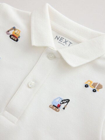 T-Shirt Next en blanc