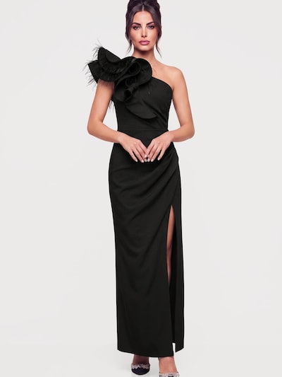 Ombre Abendkleid in 34 in schwarz, Produktansicht