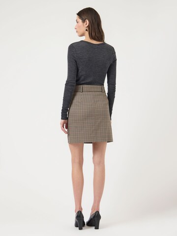 YAS - Falda 'FIRA' en beige