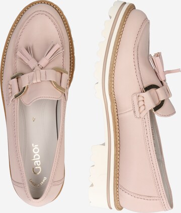 GABOR - Sapato Slip-on 'Nappa Nava' em bege