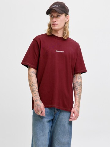 Maglietta di JACK & JONES in rosso: frontale