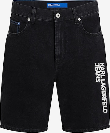 juoda KARL LAGERFELD JEANS Standartinis Džinsai: priekis