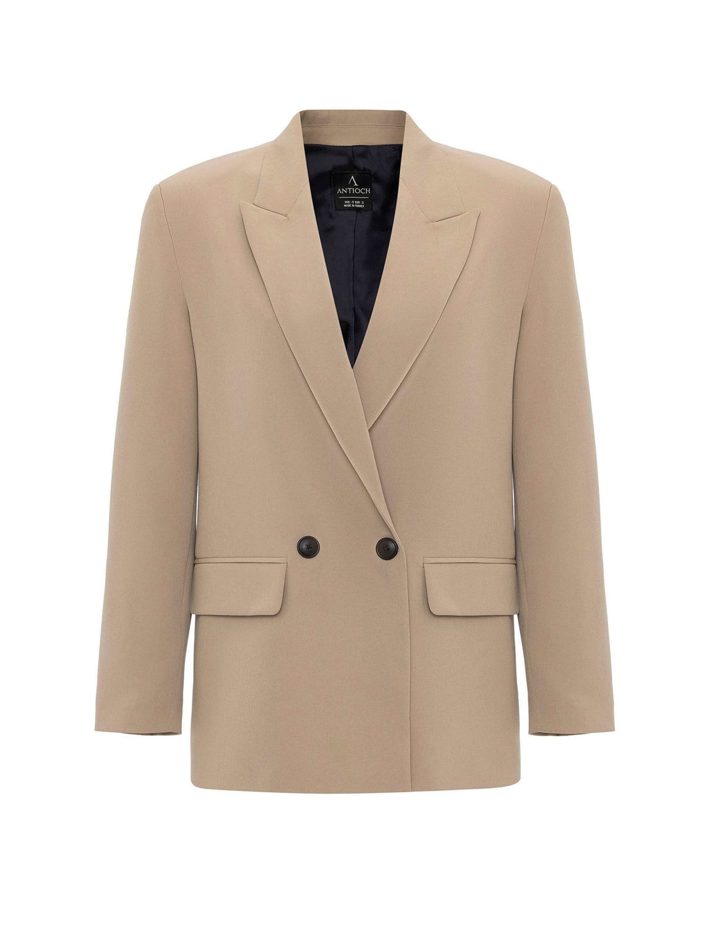 Blazer di Antioch in beige: frontale