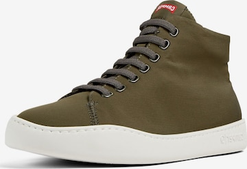Sneaker alta 'Peu Touring' di CAMPER in verde: frontale