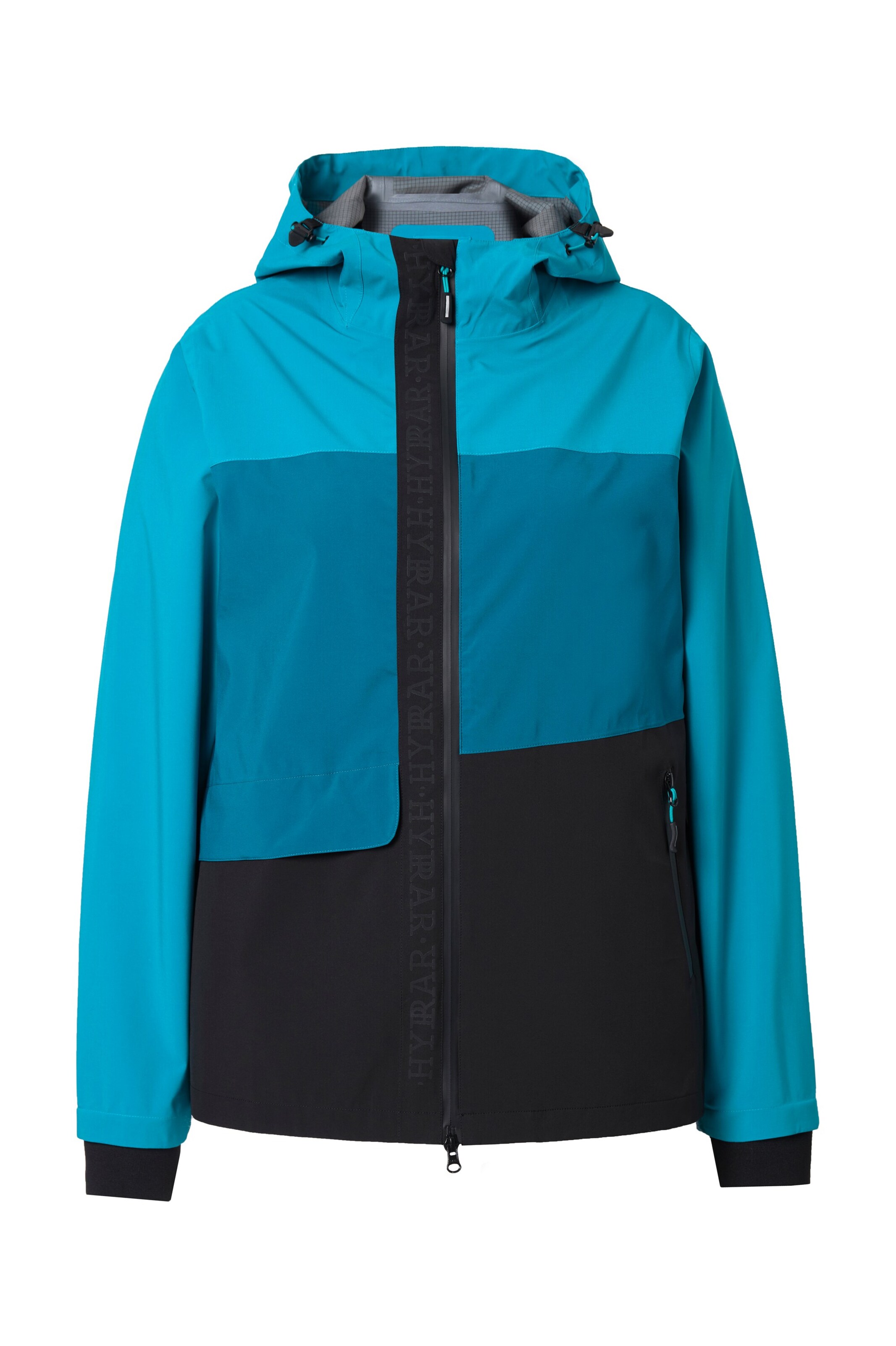 Ulla Popken Functionele jas in Blauw: voorkant