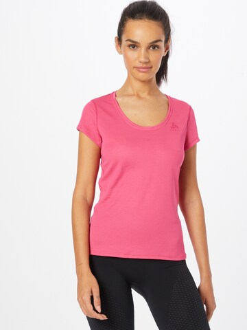 ODLO Functioneel shirt in Lila: voorkant