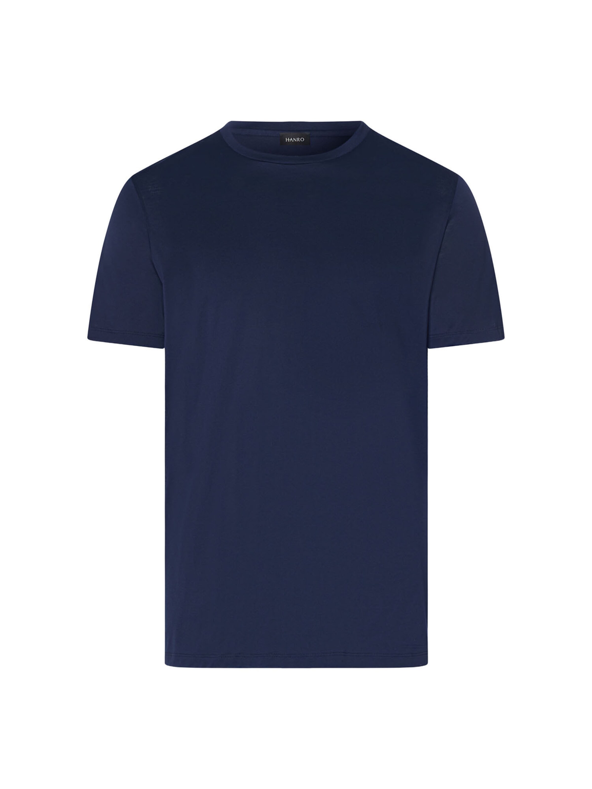 Hanro Shirt ' Cotton Sporty ' in Blue: front