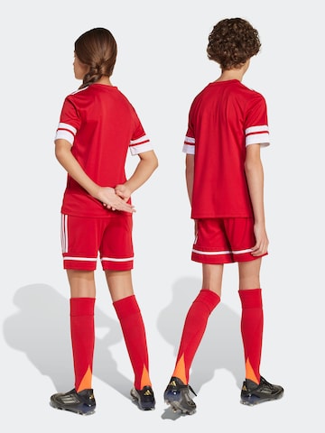 ADIDAS PERFORMANCE Regular Sportbroek 'Squadra 25' in Rood