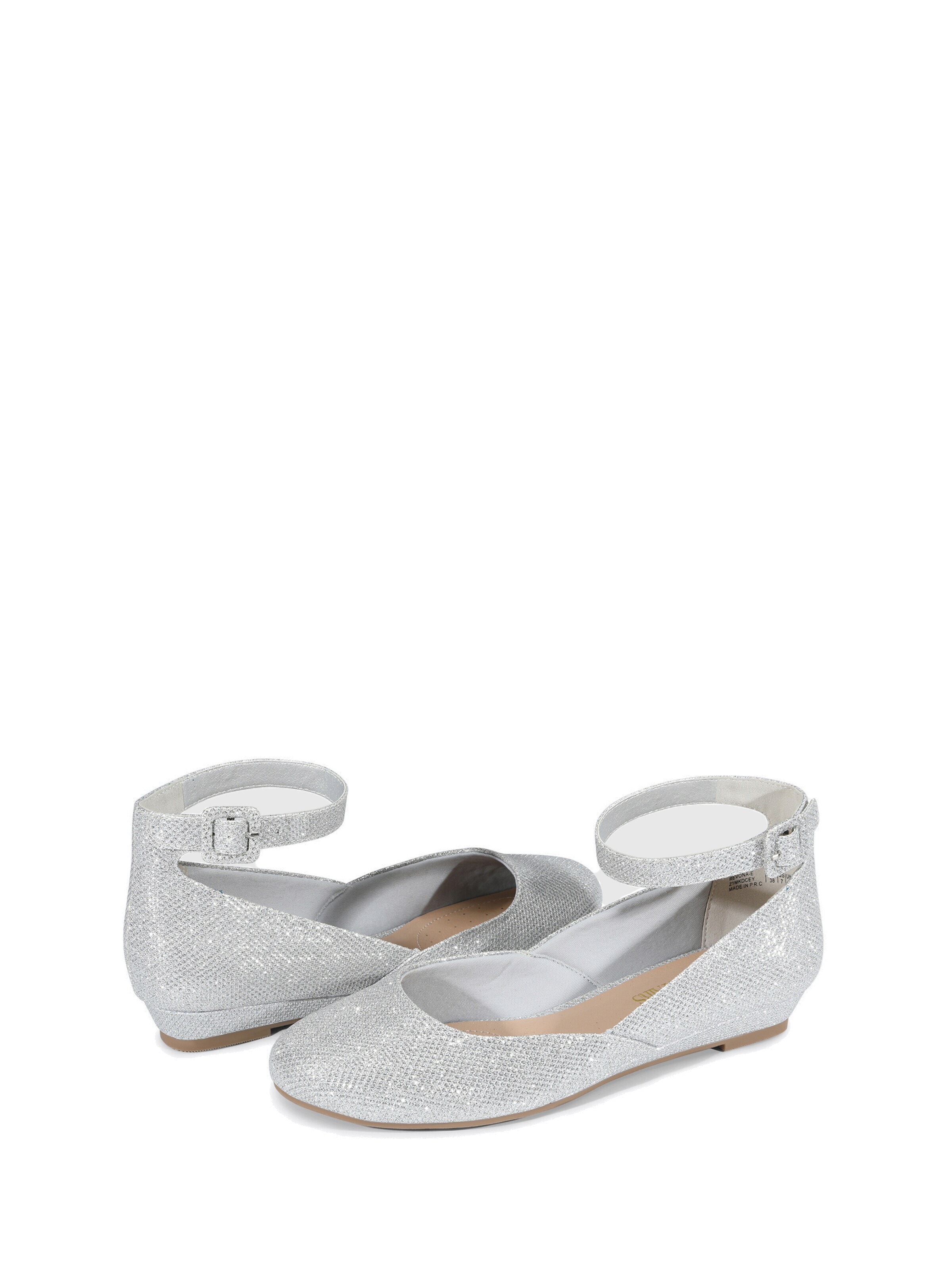 Ballerina 'DREAM PAIRS Ballerinas Damen Flache Schuhe Damen' di Dream Pairs in argento