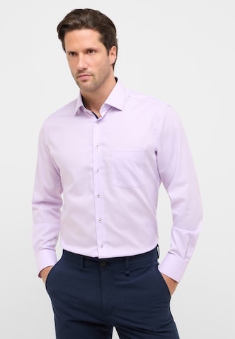 ETERNA Regular Fit Hemd in Lila: Vorderseite