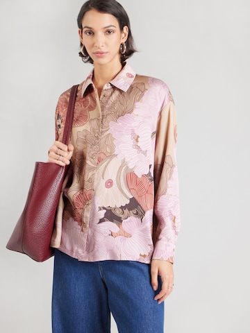 Sisley Blouse in Beige: front